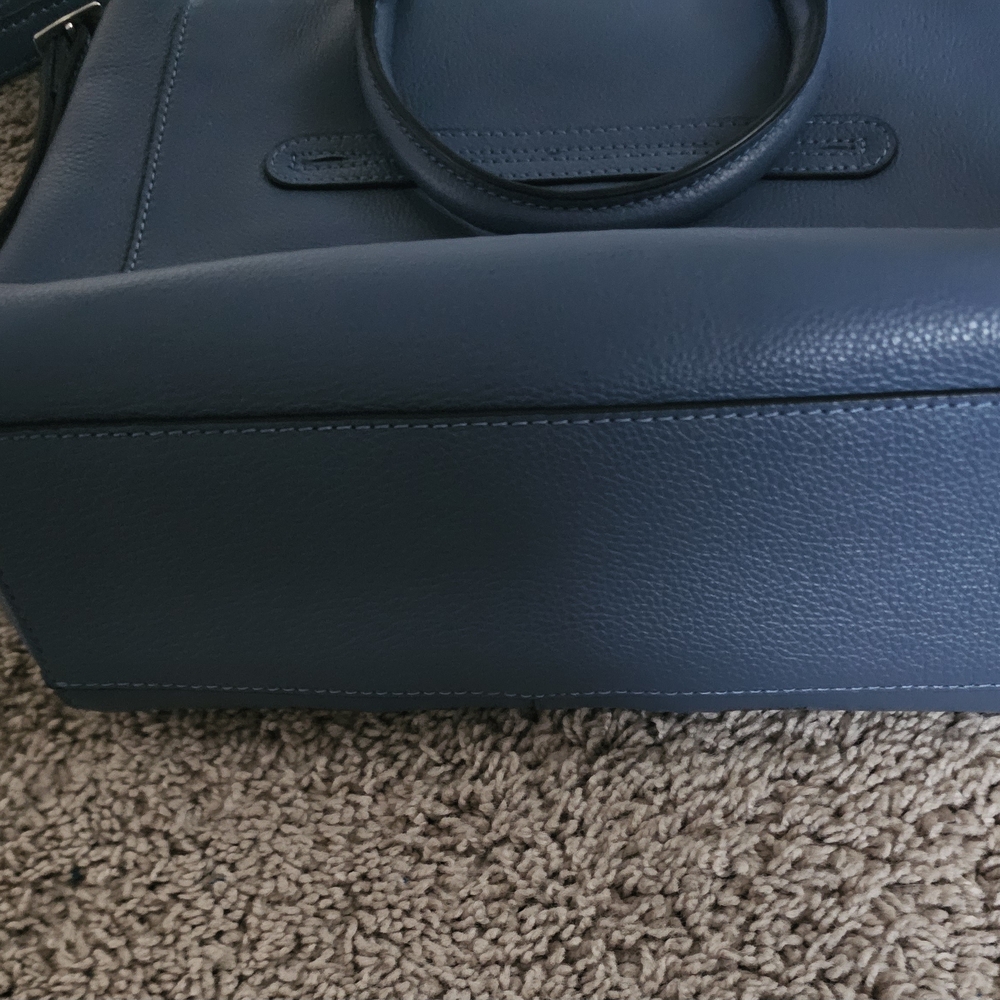 Brighton Daniela Hand-held Tote Canyon Blue Excellent Condition - Picture 10 of 10